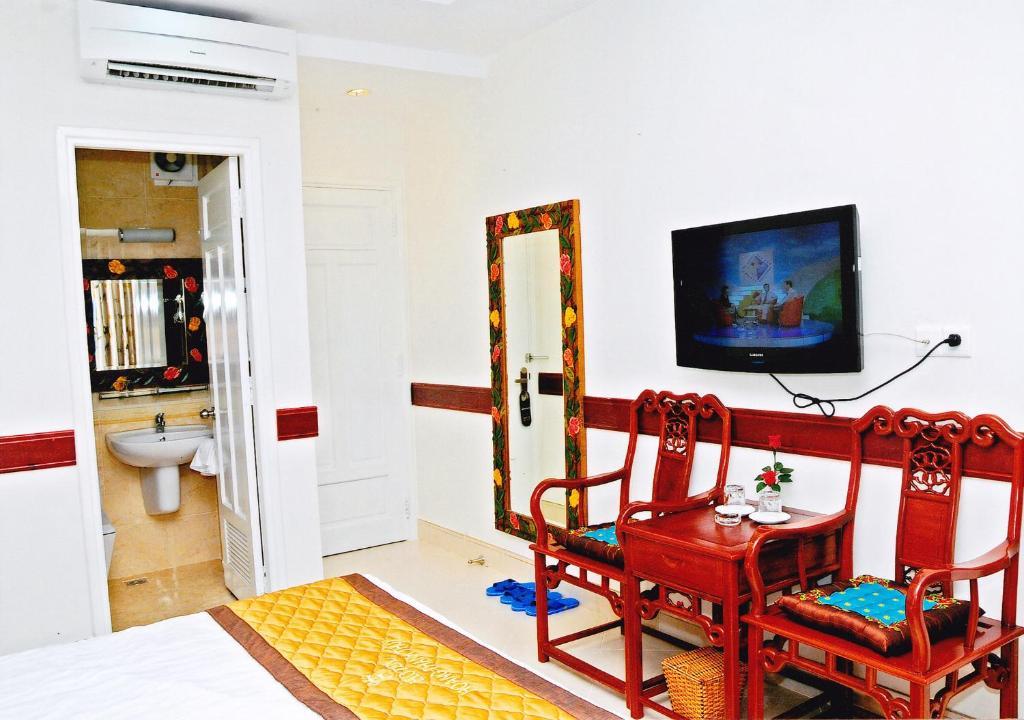 Hoang Thanh Thuy Airport Hotel 1 - Gan Am Thuc Dem Cho Hoang Hoa Tham Ho Chi Minh-byen Rom bilde